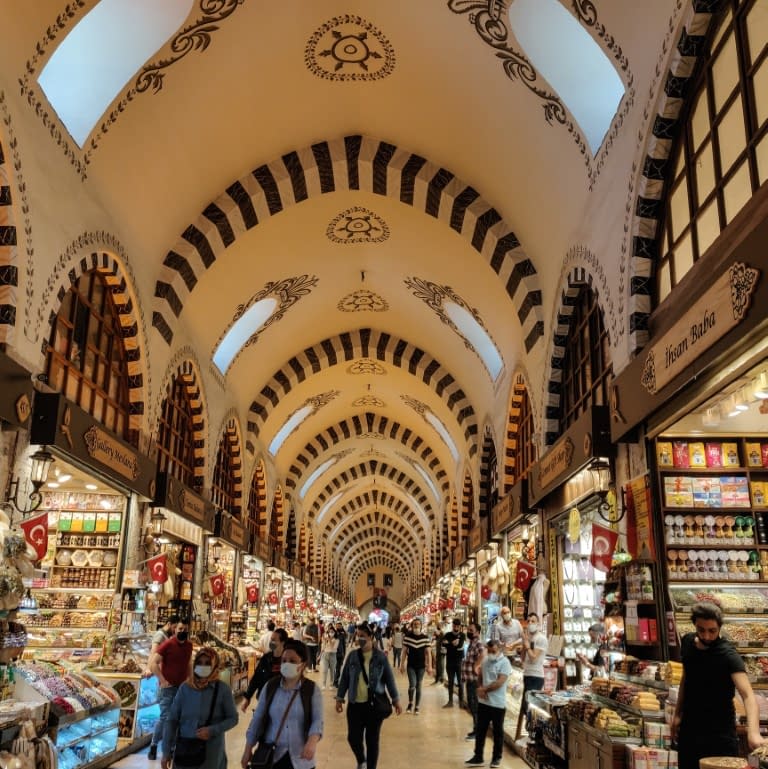 Istanbul's spice bazaar