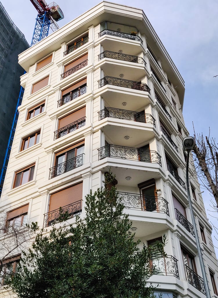 Contemporary architecture in Istanbul in Türkiye.